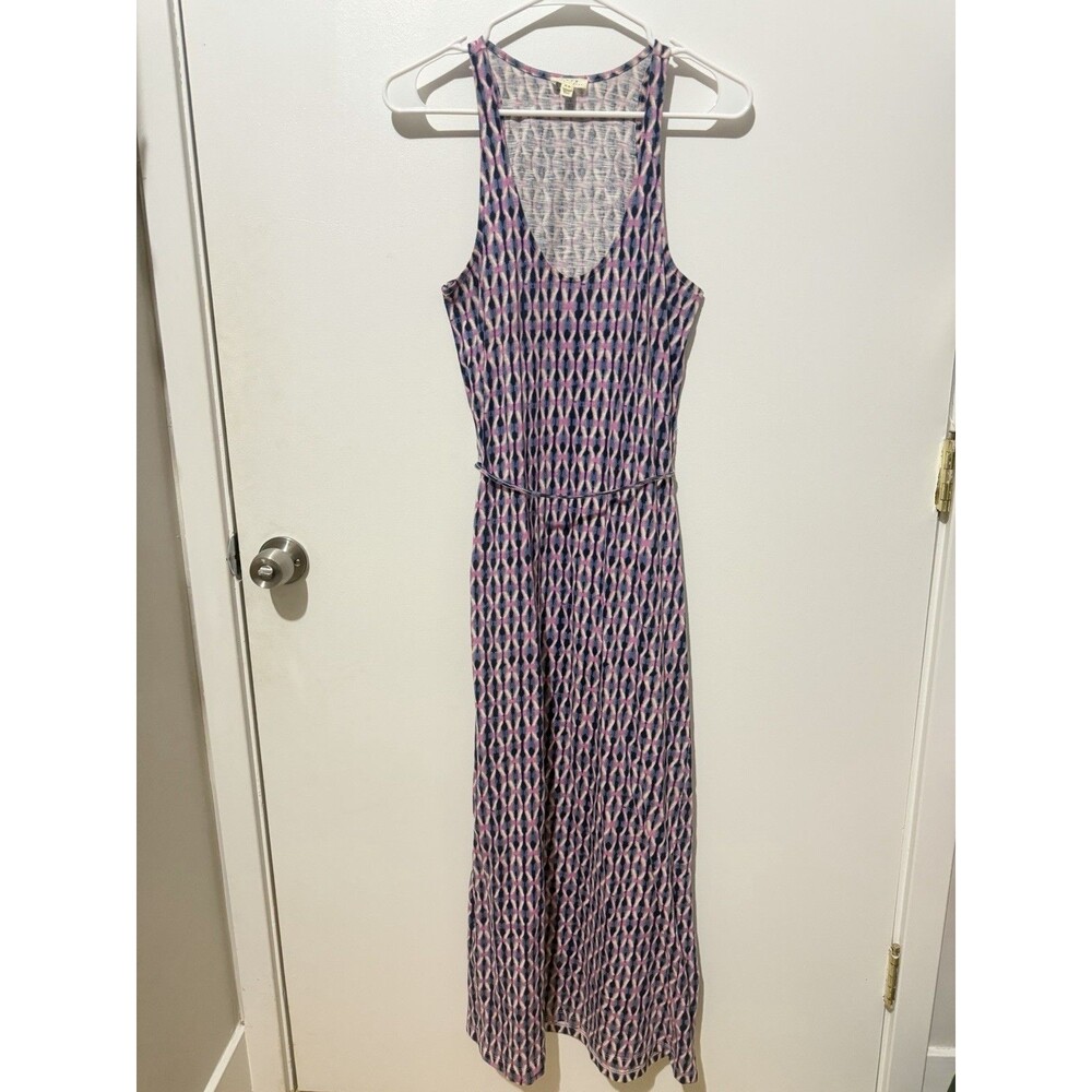 Soft Joie $168 Emilia Multicolor Cotton Maxi Dress XS